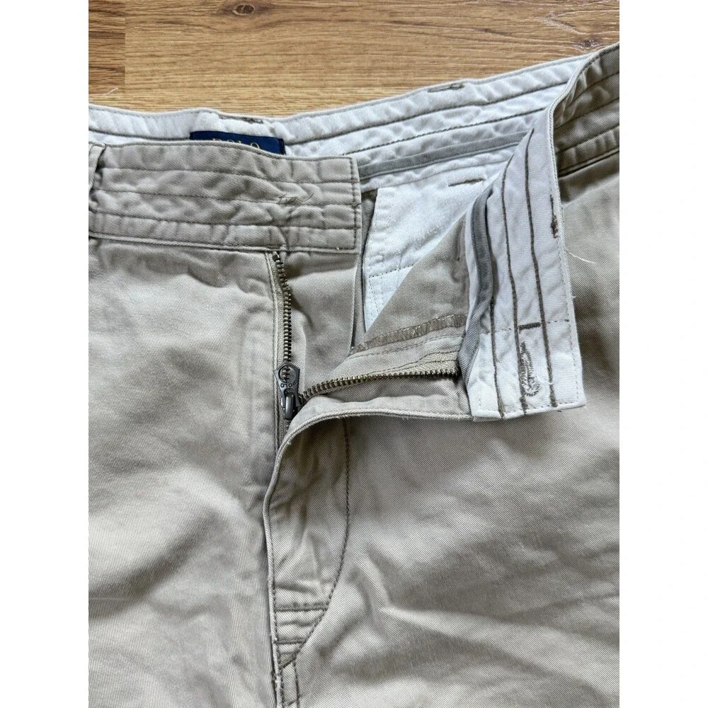 Polo Ralph Lauren Cargo Shorts Men’s 38 Khaki Beige Work Utility Casual